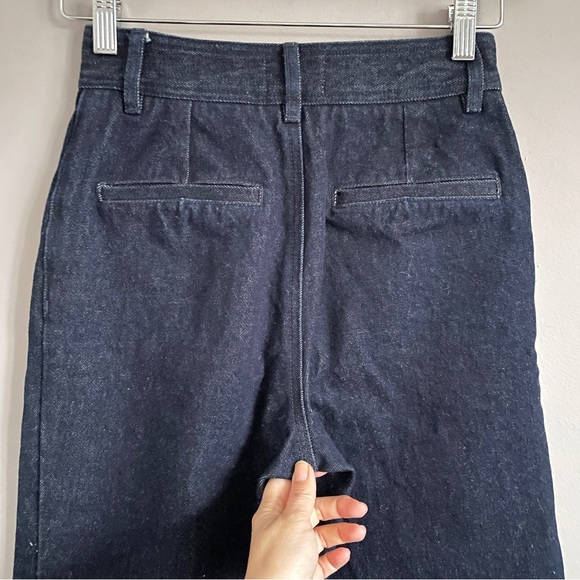 Sézane The 70's Trousers Wide Leg Jeans - 34EU/24"/2US 🇫🇷 - Picture 8 of 11